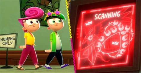 cosmo si wanda|Estos son los ángeles bíblicos que representan Cosmo y Wanda .